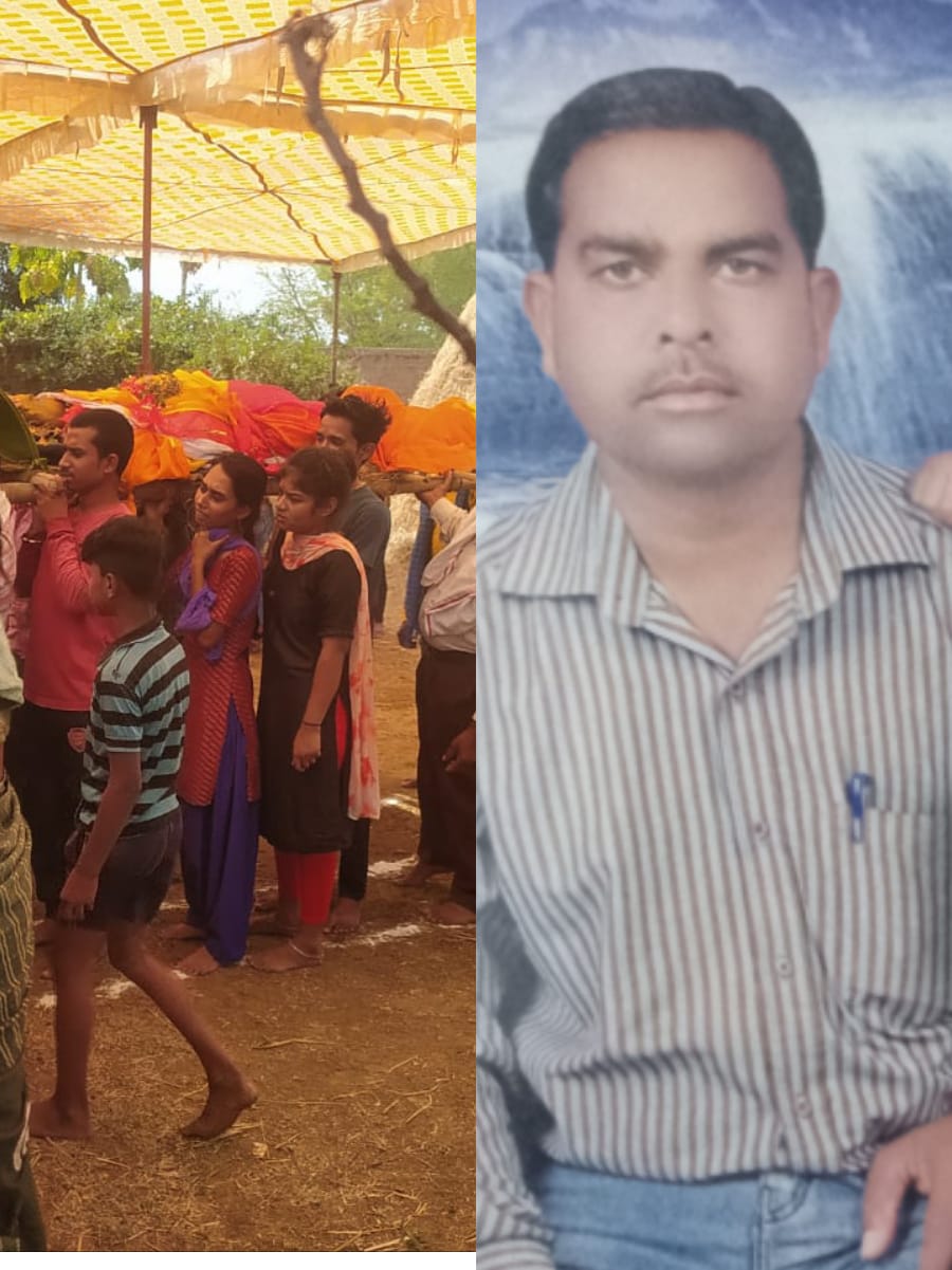 जगन्नाथपुर में कृषि केंद्र संचालक किशोर साहू का निधन, बेटियों ने भी दिया अर्थी को कंधा