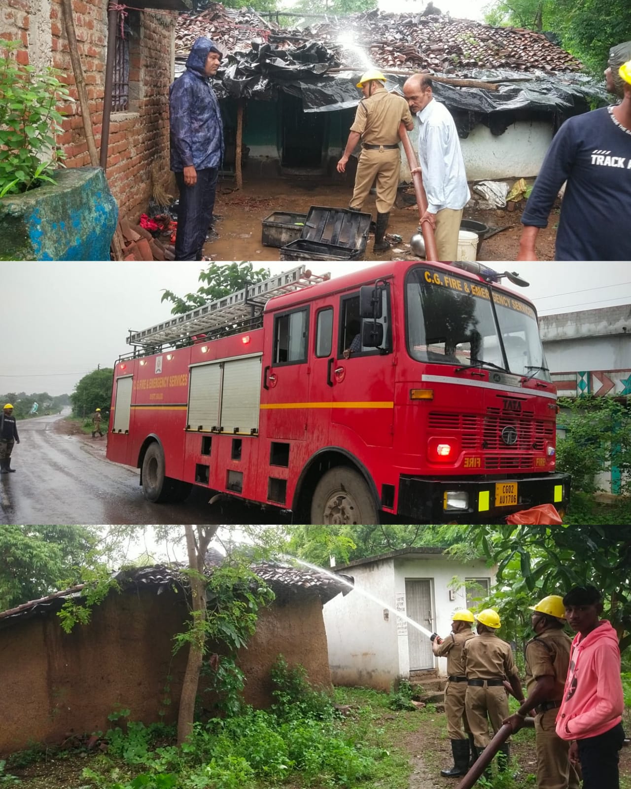 कलकसा के कंगलू राम के घर लगी आग, सब कुछ जलकर हुआ खाक , पड़ोसी पर लगाया घटना को अंजाम देने का आरोप